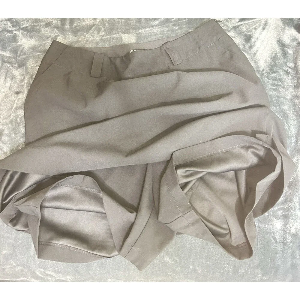 Nike Golf Fit Dry Womens 8 Med Black Lined Skort - Picture 6 of 9